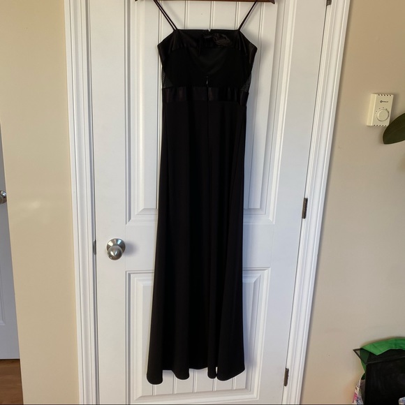 Arianna by Teresa Page Long Black Dress - Picture 7 of 7